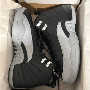 Nike Black and Gray High-Top Sneakers size 6 men